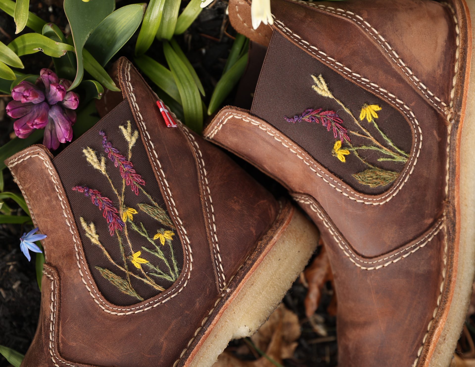 Spring Boot Embroidery Digital Pattern - Image 2