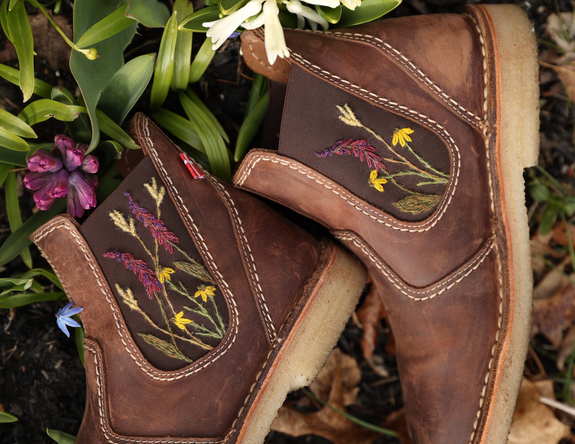 Spring Boot Embroidery Digital Pattern - Image 3