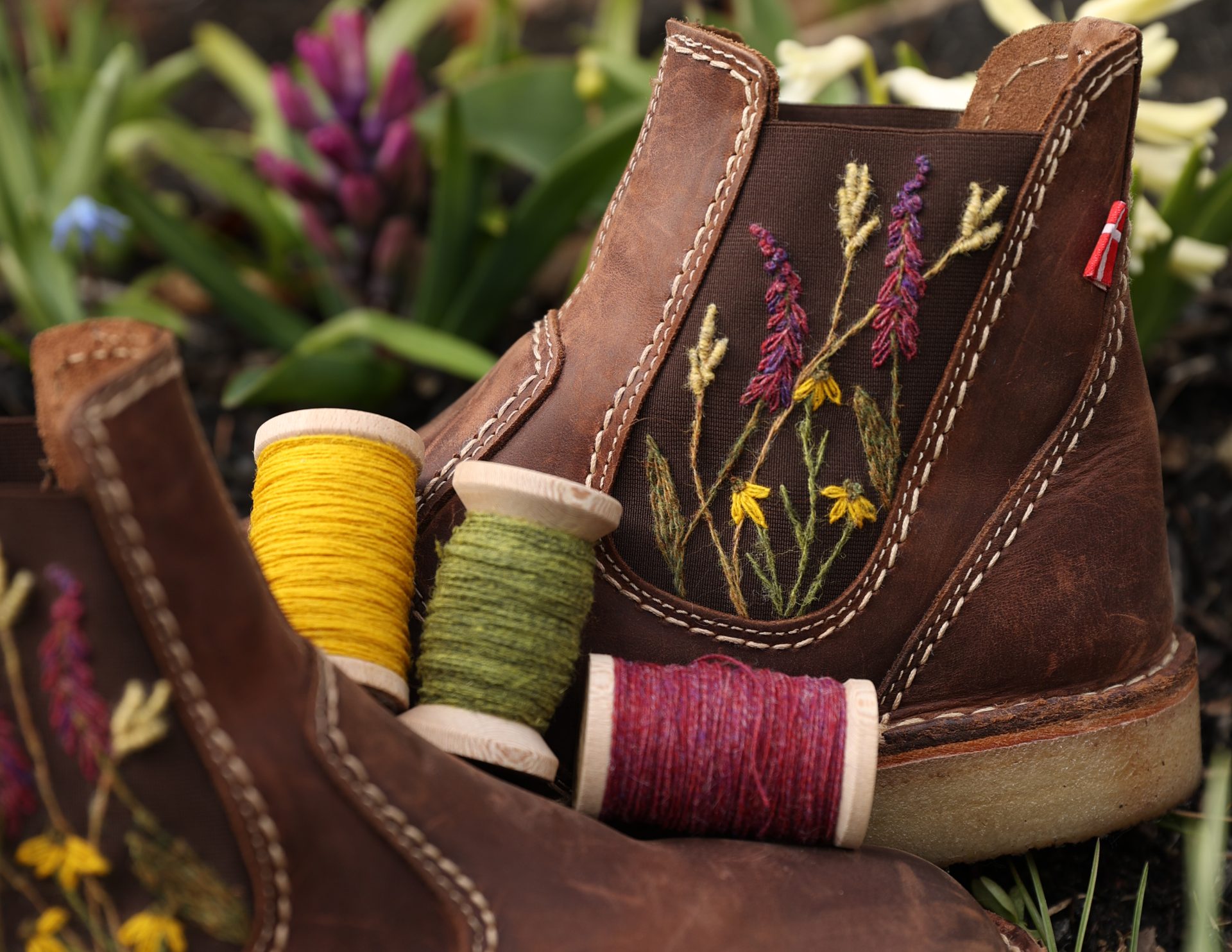 Spring Boot Embroidery Digital Pattern
