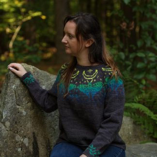Luna Moth Sweater
