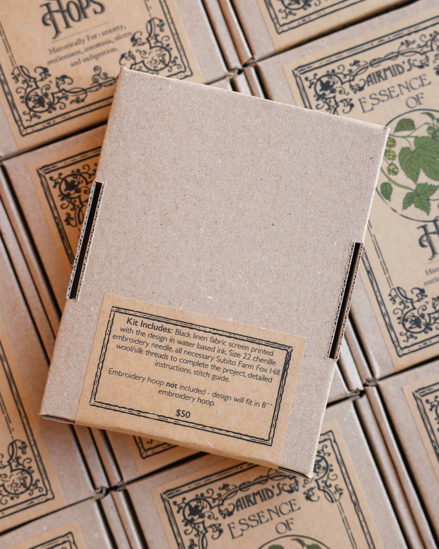 Hops Embroidery Kit - Image 5