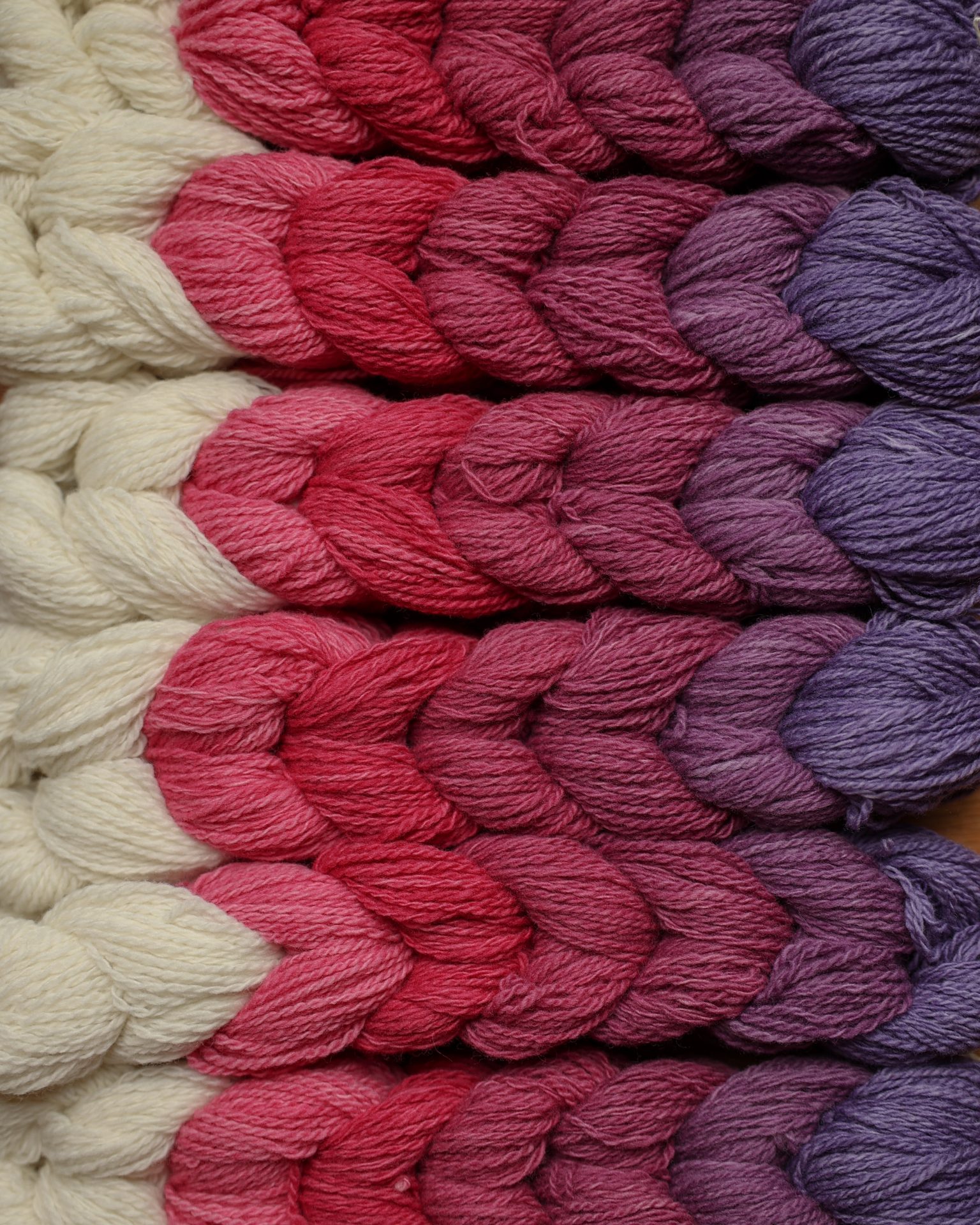 Berry Gradient Yarn Set